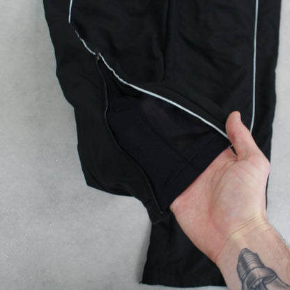 RARE 00s Nike Trackpants Black - (XS)