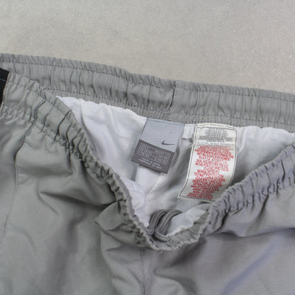 RARE 00s Nike Trackpants Grey - (S)