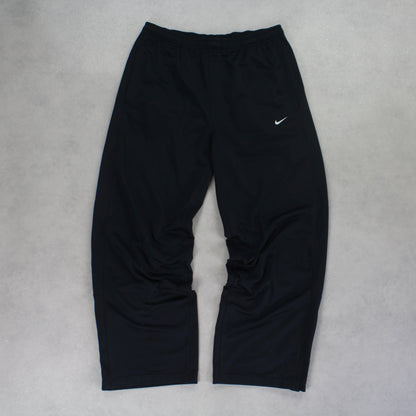 RARE 2000s Nike Trackpants Black - (L)