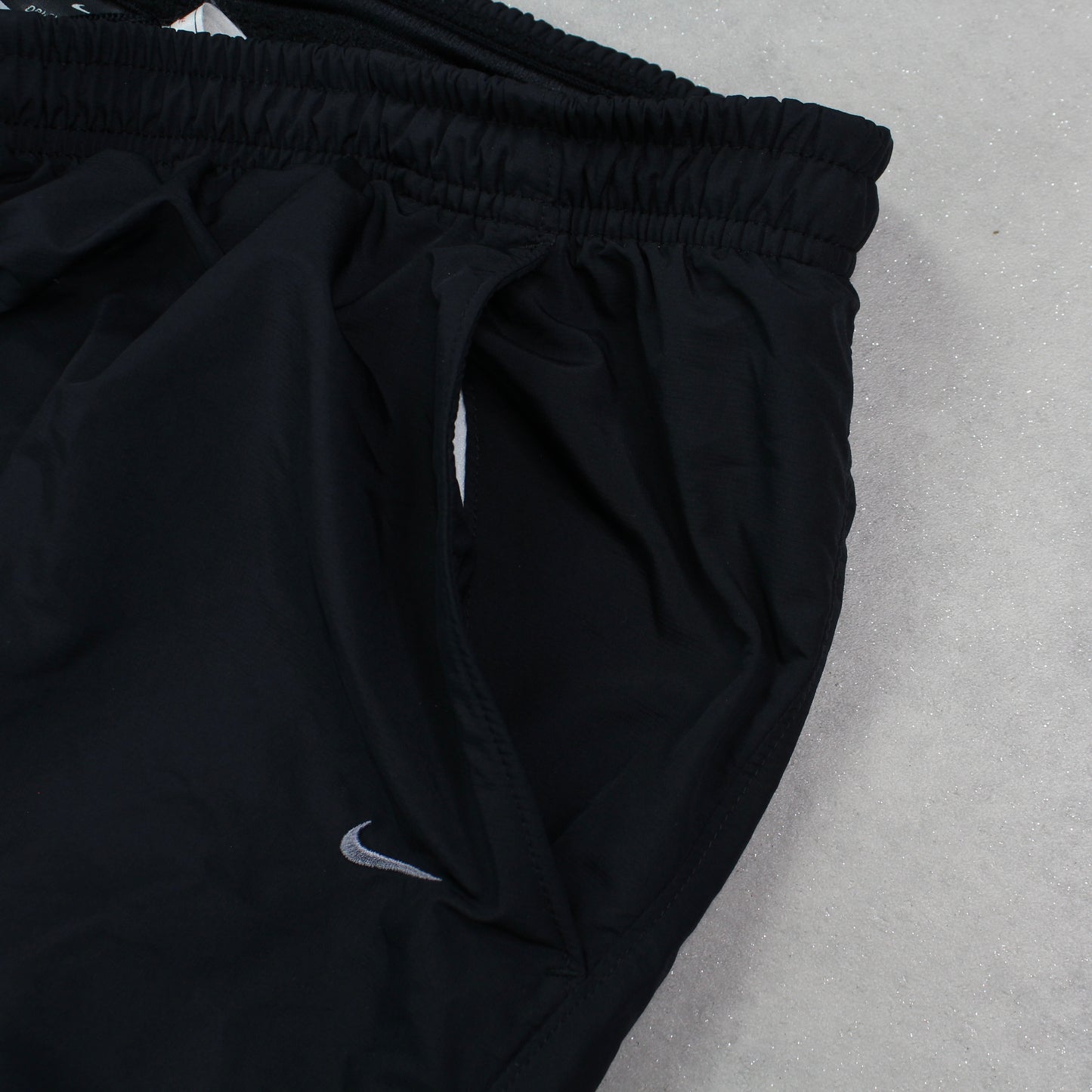 RARE 00s Nike Trackpants Black - (XL)