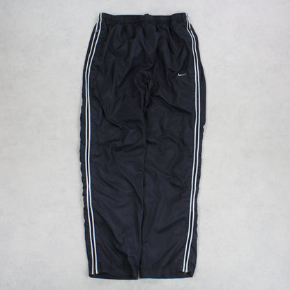 RARE Vintage 00s Nike Trackpants Black - (M)