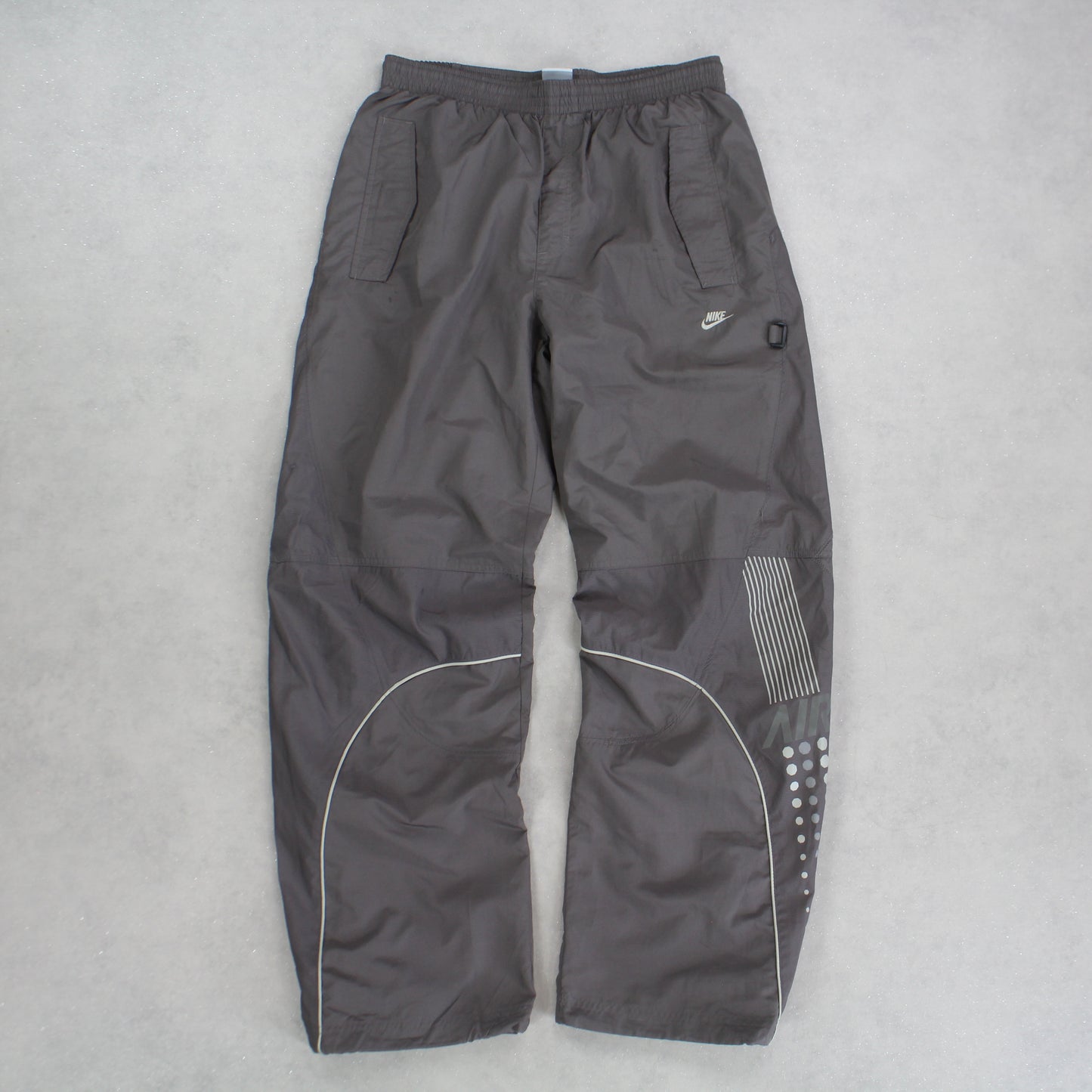 SUPER RARE 00s Nike Air Trackpants Light Brown - (M)
