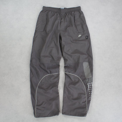SUPER RARE 00s Nike Air Trackpants Light Brown - (M)