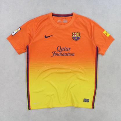 RARE 2012 Nike Barcelona Shirt Orange - (XS)