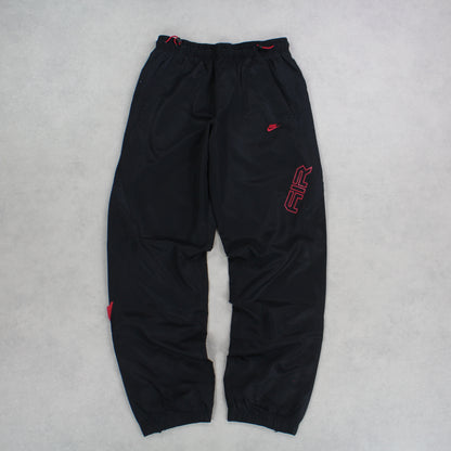 RARE 2000s Nike Air Trackpants Black - (S)