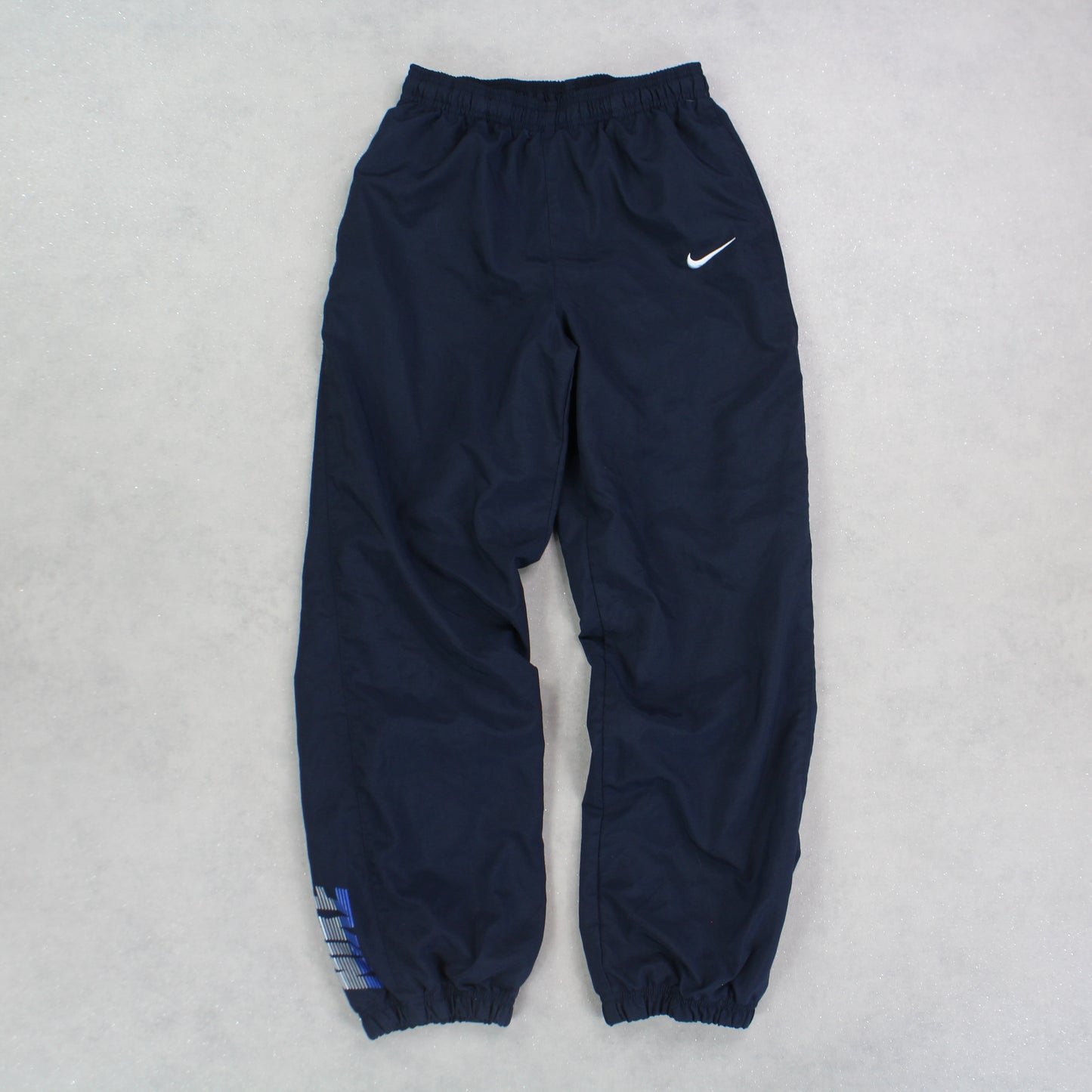 RARE 2000s Nike Trackpants Navy - (XS)