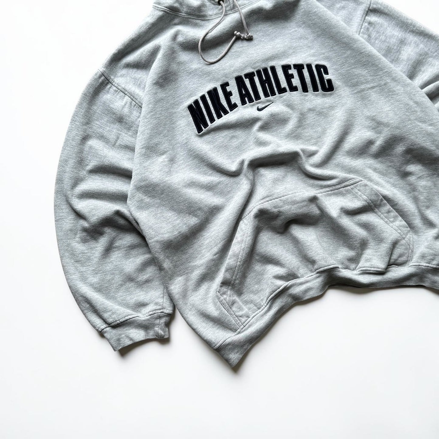 RARE 2000s Nike Hoodie Grey - (L)