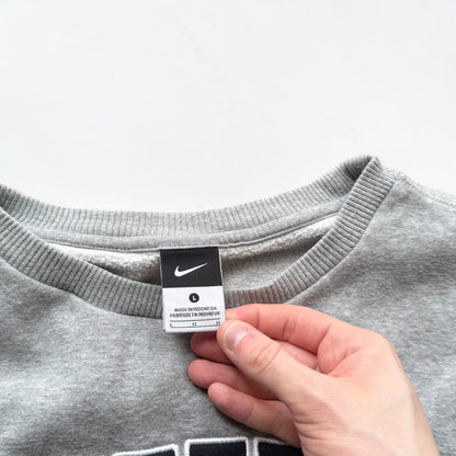 RARE 2000s Nike Sweatshirt Grey - (L)