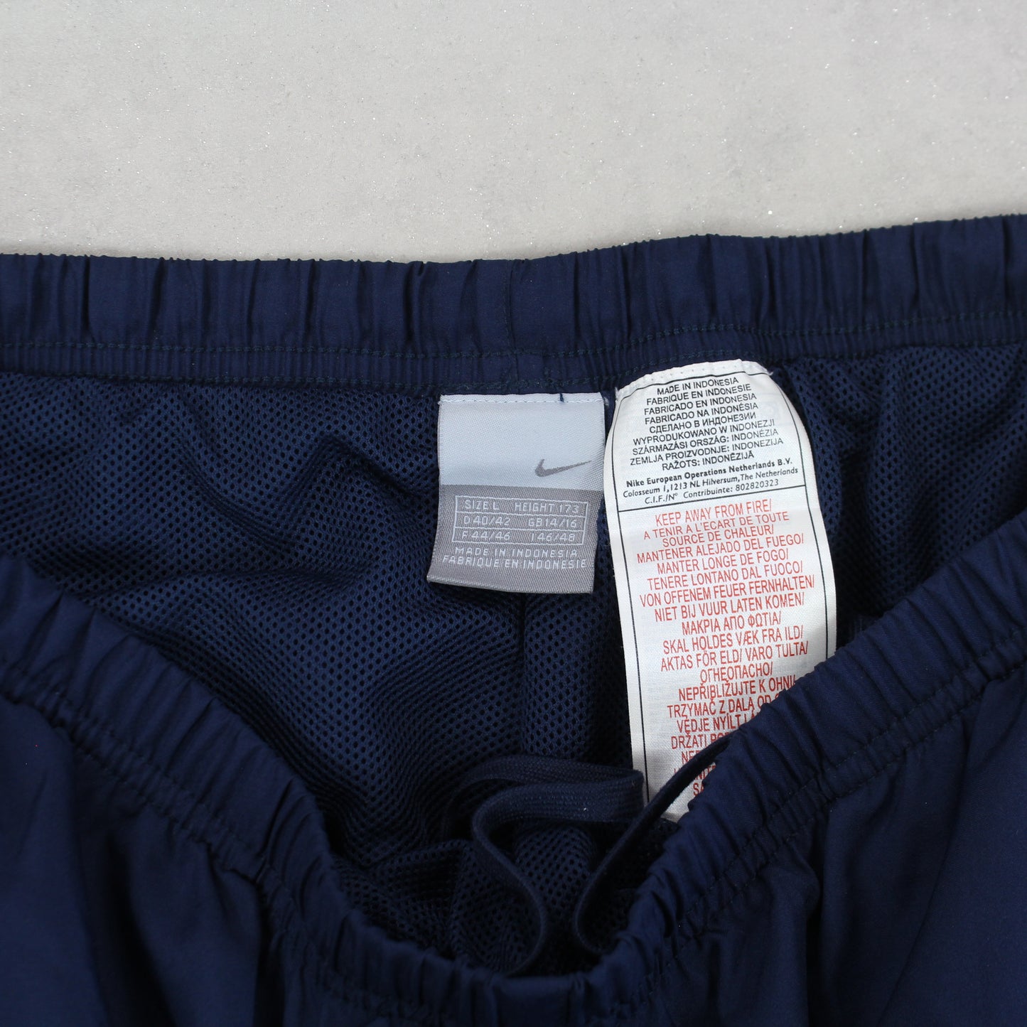 RARE Vintage 00s Nike Trackpants Navy - (M)