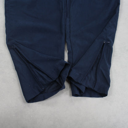 RARE Vintage 00s Nike Trackpants Navy - (S/M)