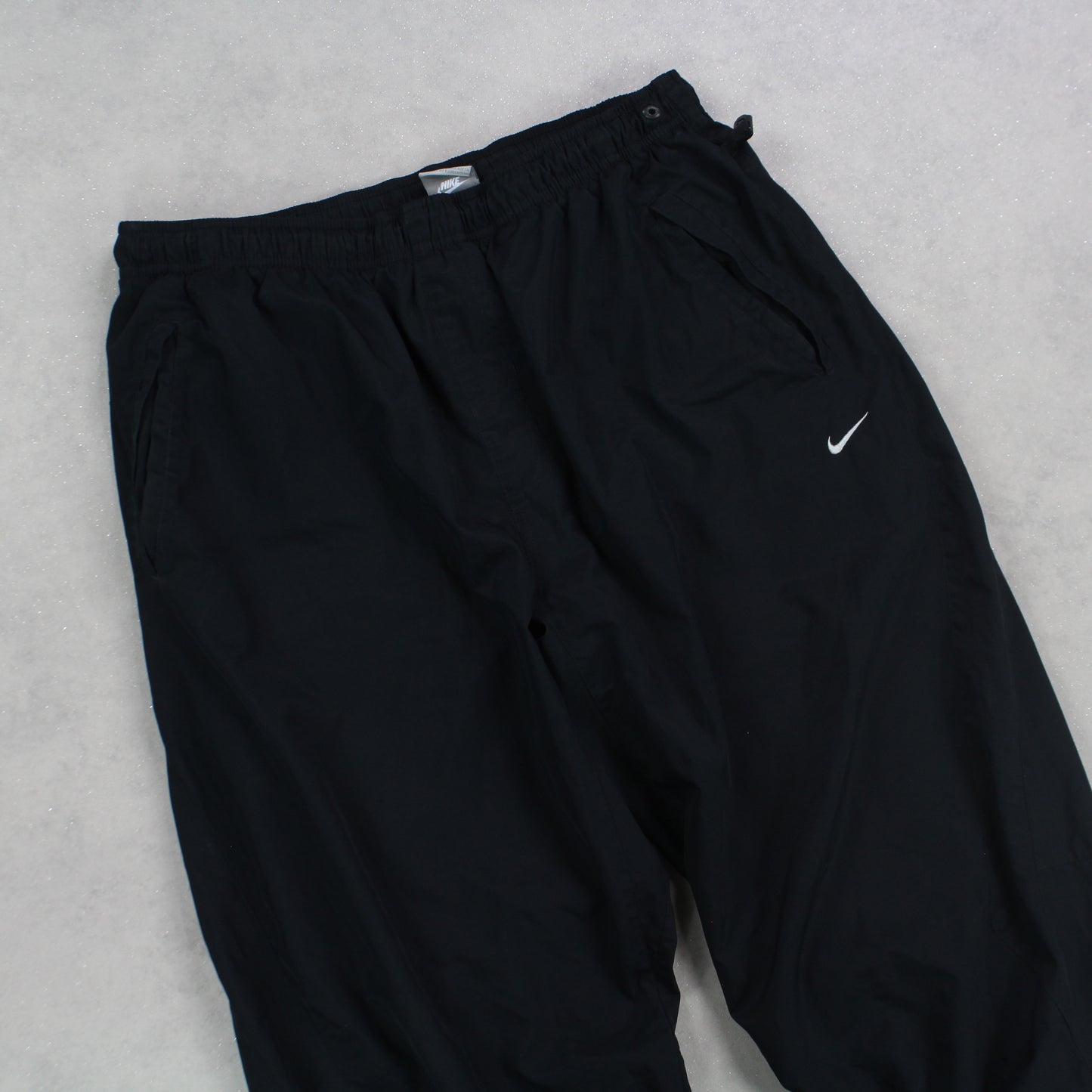 SUPER RARE 00s Nike Trackpants Black - (L)