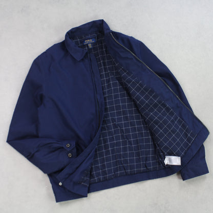 RARE 90s Ralph Lauren Harrington Jacket Navy - (XS)