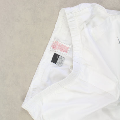 RARE Vintage 00s Nike Trackpants White - (L)