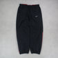 RARE 00s Nike Trackpants Black - (L)