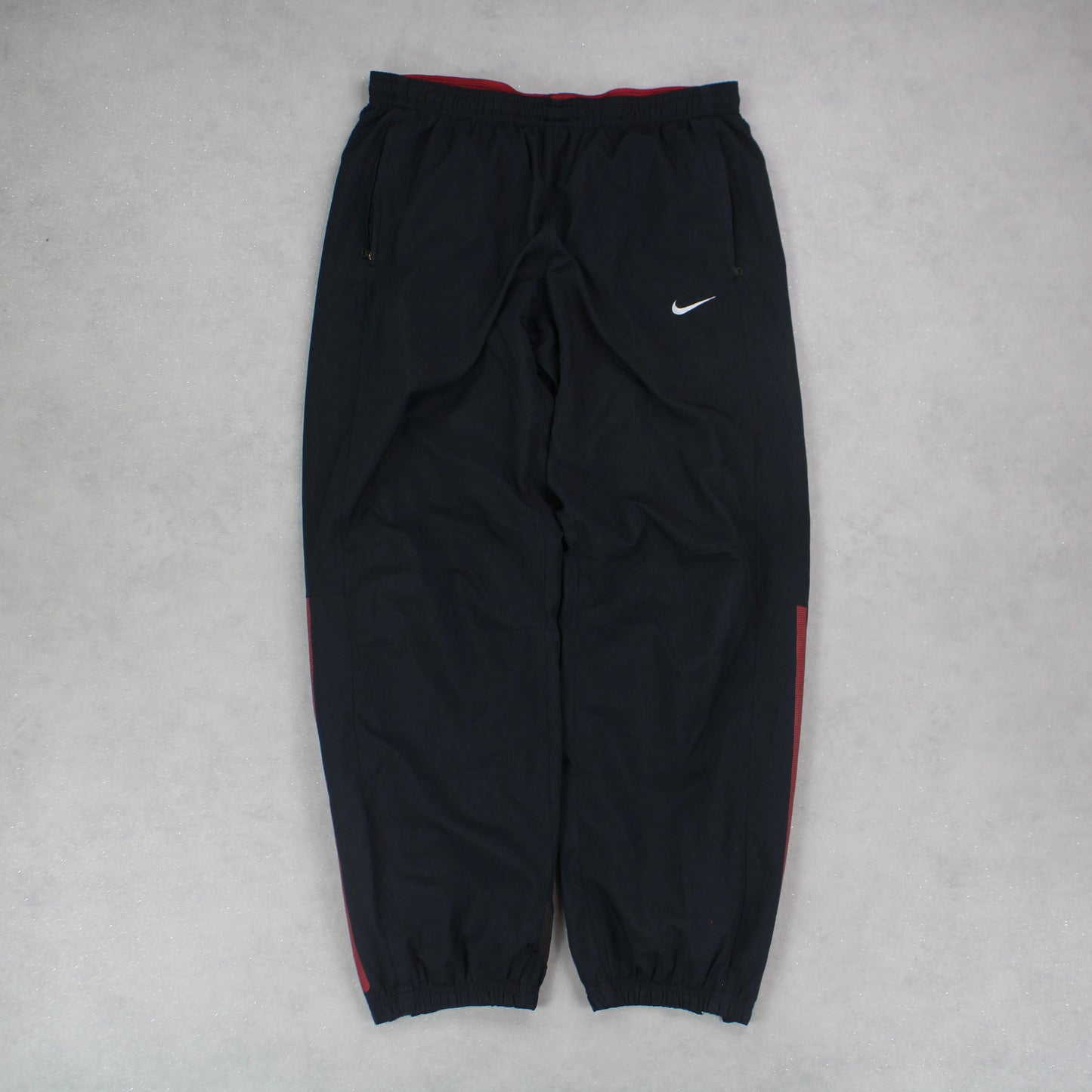 RARE 00s Nike Trackpants Black - (L)