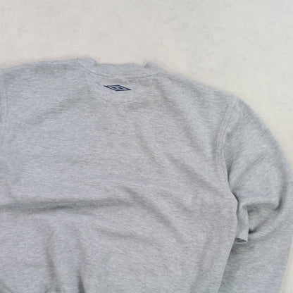 Vintage 00s Umbro Sweatshirt Grey - (S)