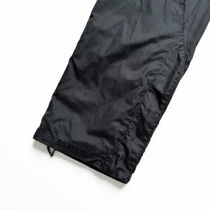 RARE 2000s Baggy Nike Trackpants Black - (XL)