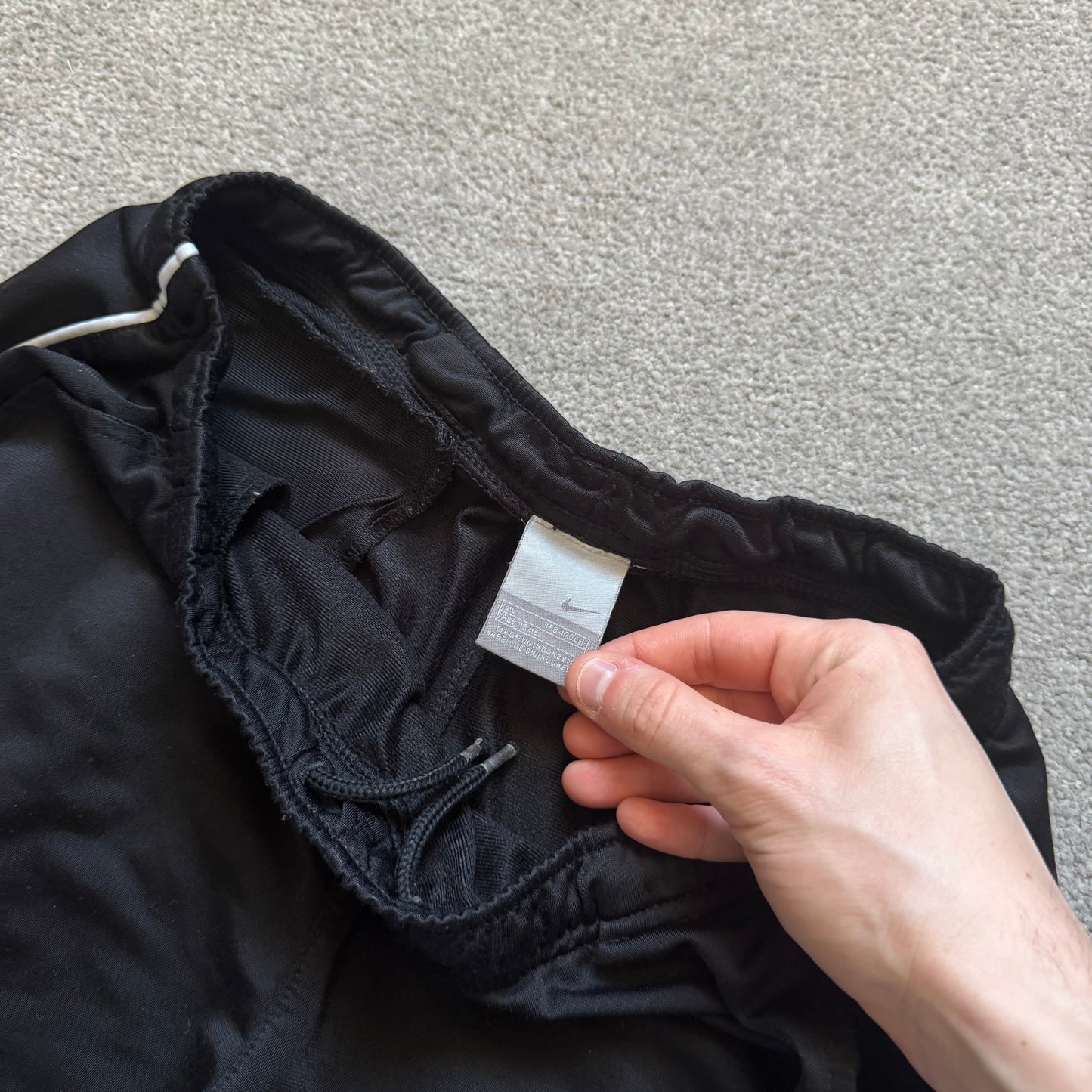RARE 2000s Nike Trackpants Black - (S)