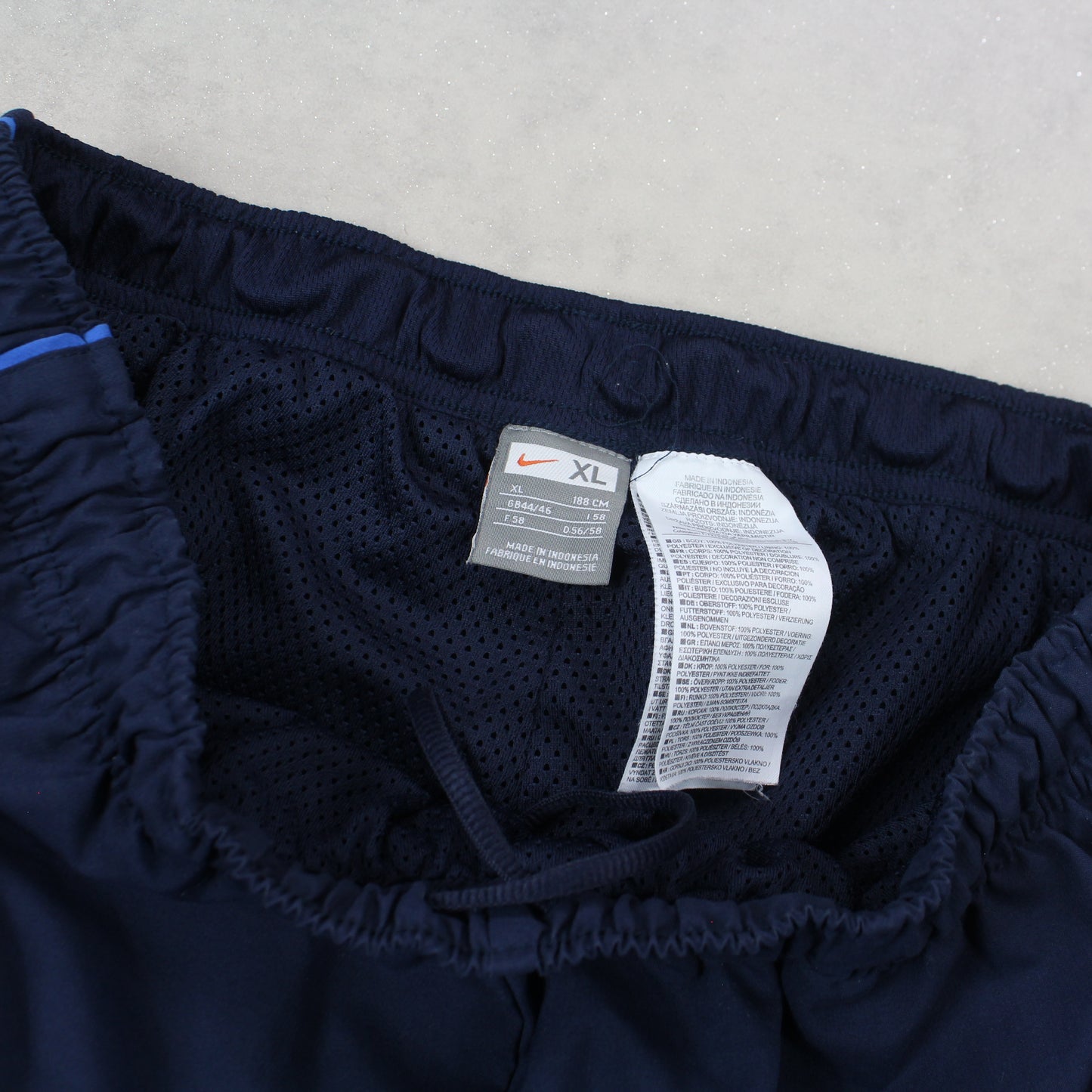 RARE Vintage 00s Nike Trackpants Blue - (M)