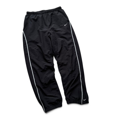 RARE 2000s Nike Trackpants Black *PREMIUM* - (M)