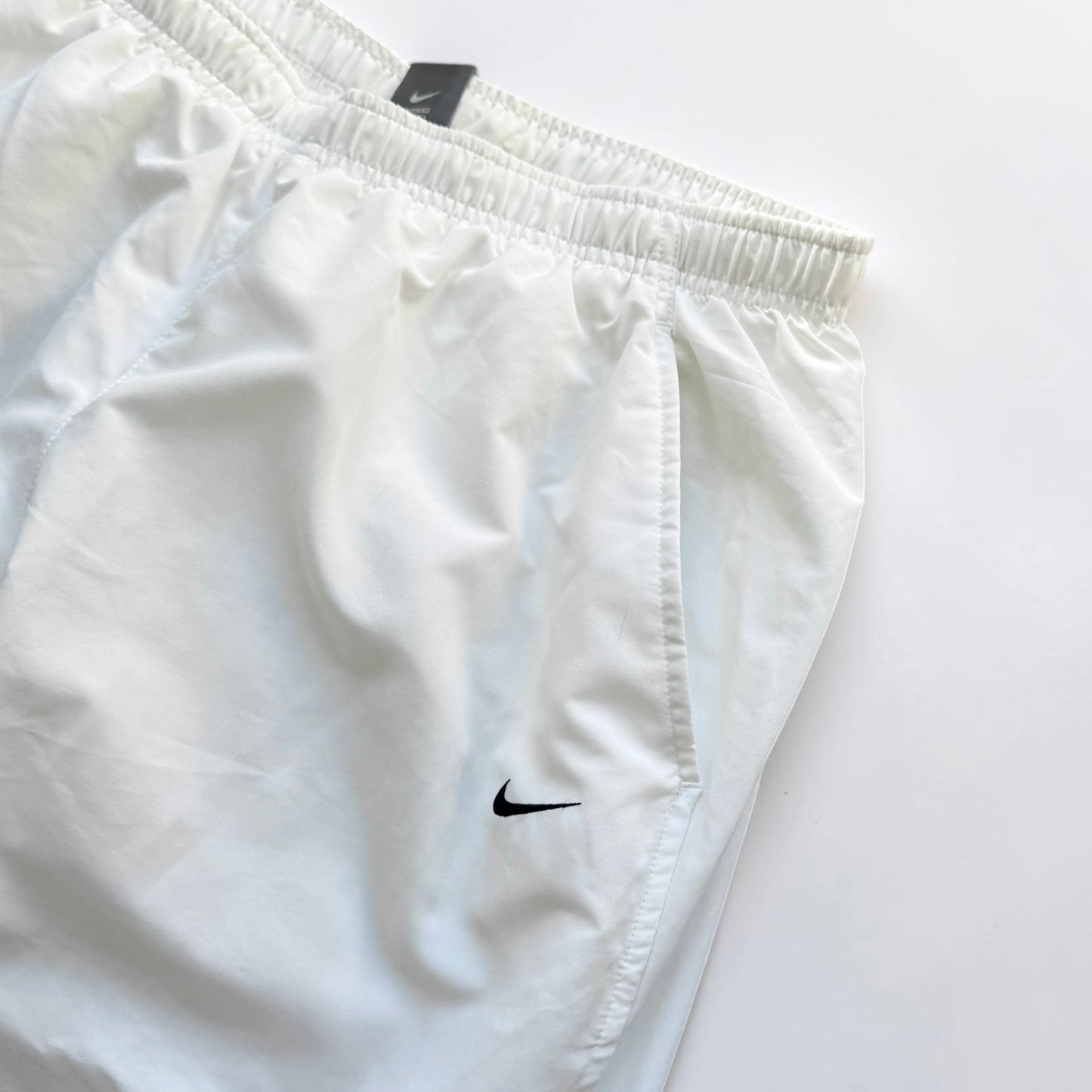 RARE 2000s Nike Trackpants White - (L)