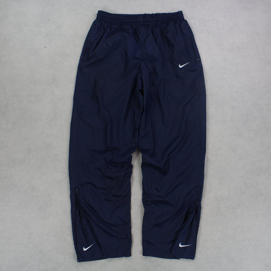RARE 1990s Nike Trackpants Navy - (S)