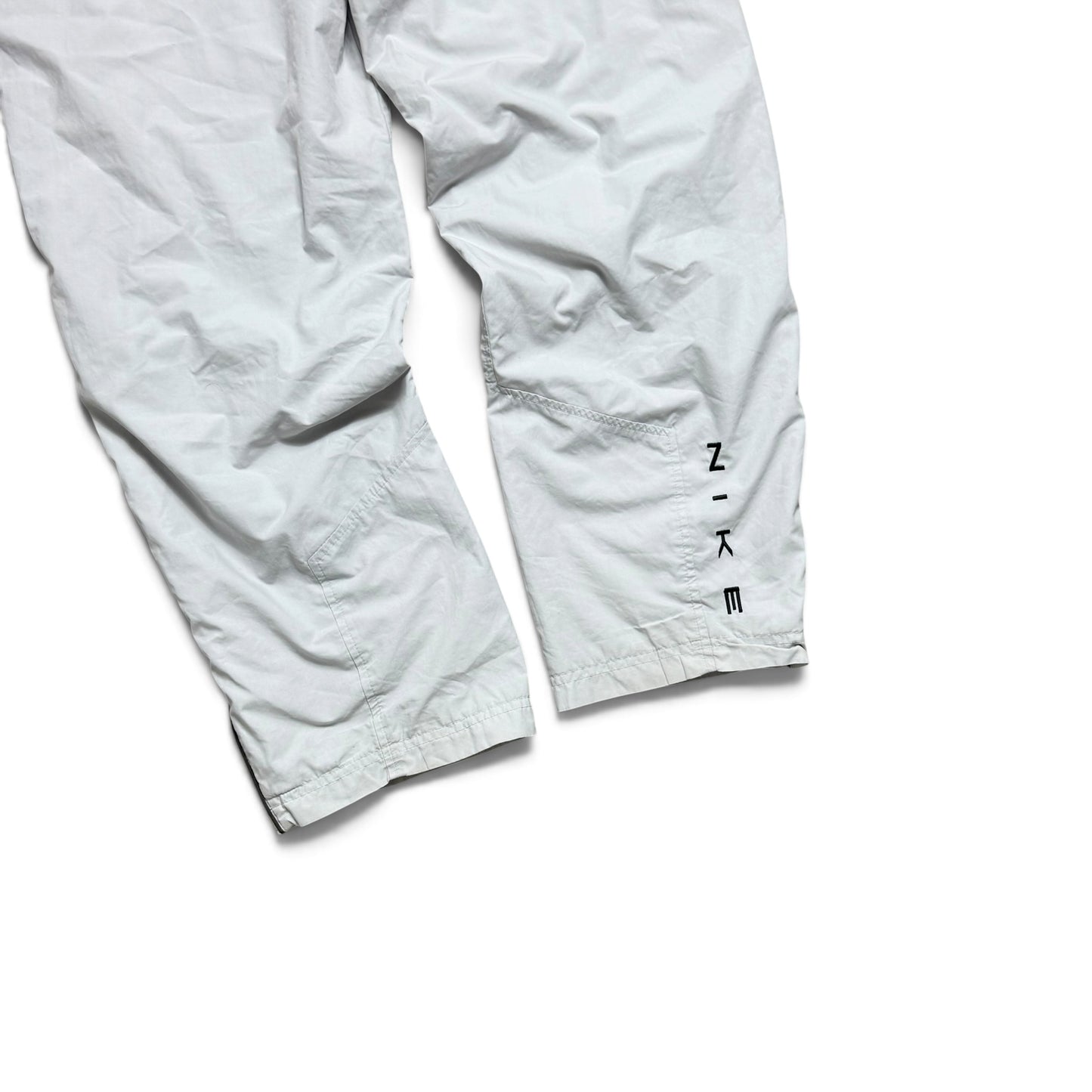 RARE 1990s Nike Trackpants Grey - (S)