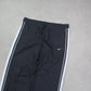 RARE 00s Nike Baggy Trackpants Grey - (L)