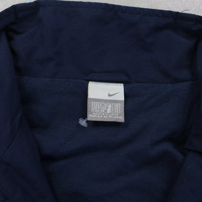 RARE 2000s Nike Track Jacket Navy - (L)