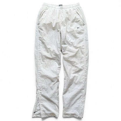 SUPER RARE 2000s Nike Trackpants White *PREMIUM* - (S)