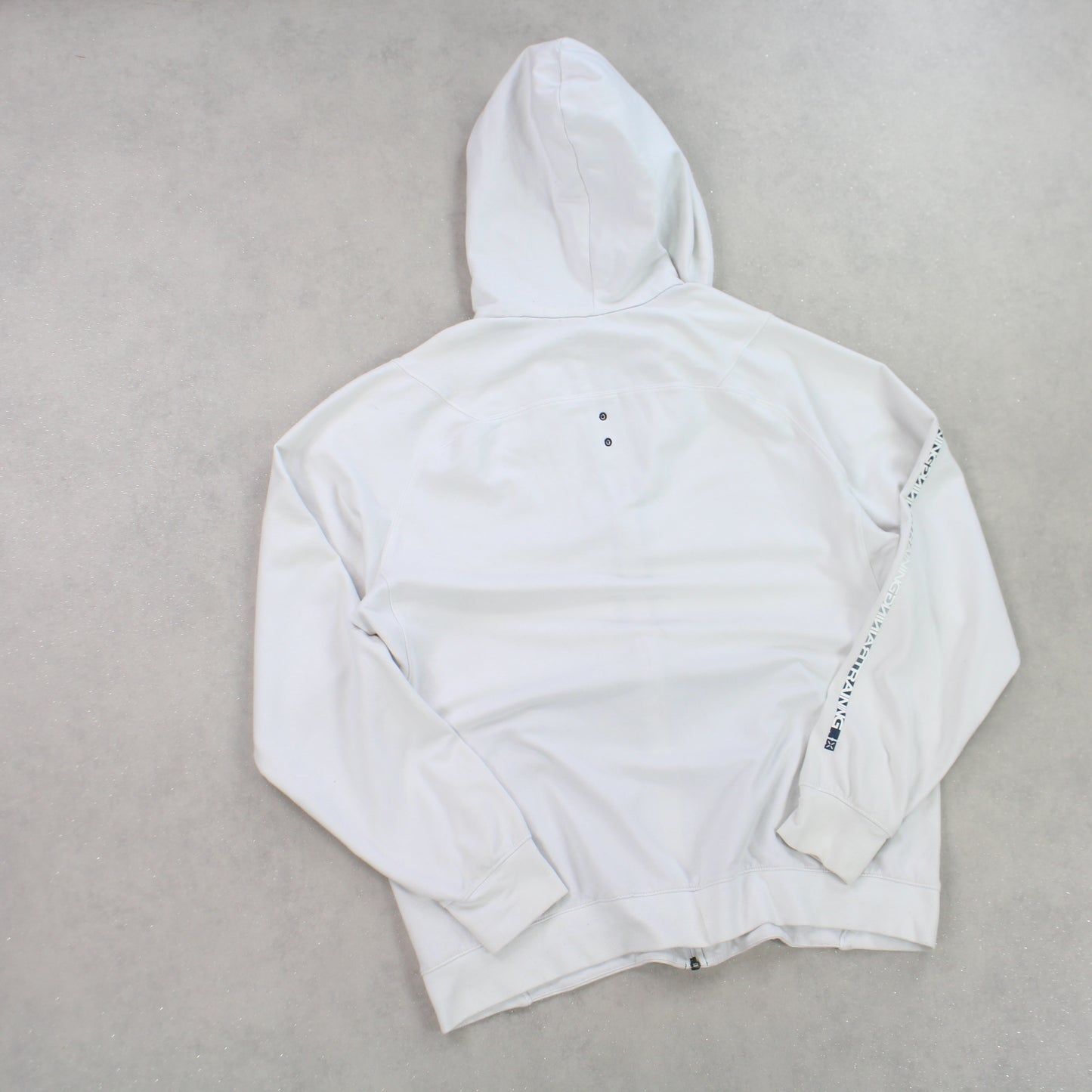 SUPER RARE 00s Nike Hoodie White - (L)