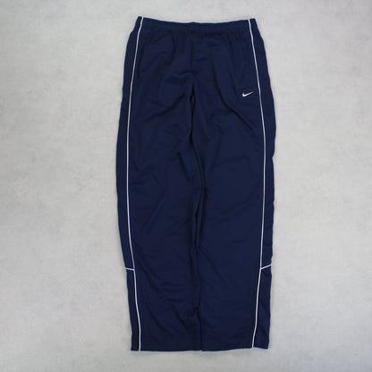 RARE Vintage 00s Nike Trackpants Navy - (M)