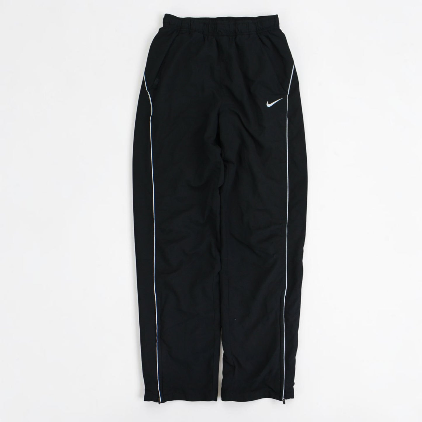 RARE 2000s Baggy Nike Trackpants Black - (M)
