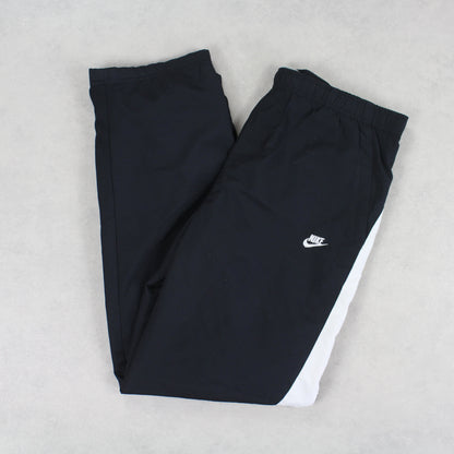 RARE Vintage 00s Nike Trackpants Black - (S)