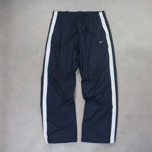 RARE 2000s Nike Trackpants Blue - (L)