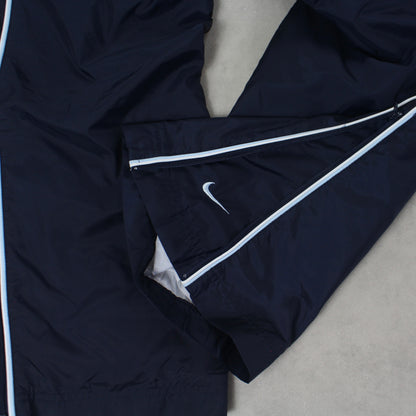 RARE 2000s Nike Trackpants Navy - (L)