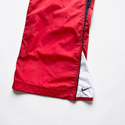 RARE 2000s Nike Trackpants Red *PREMIUM* - (L)