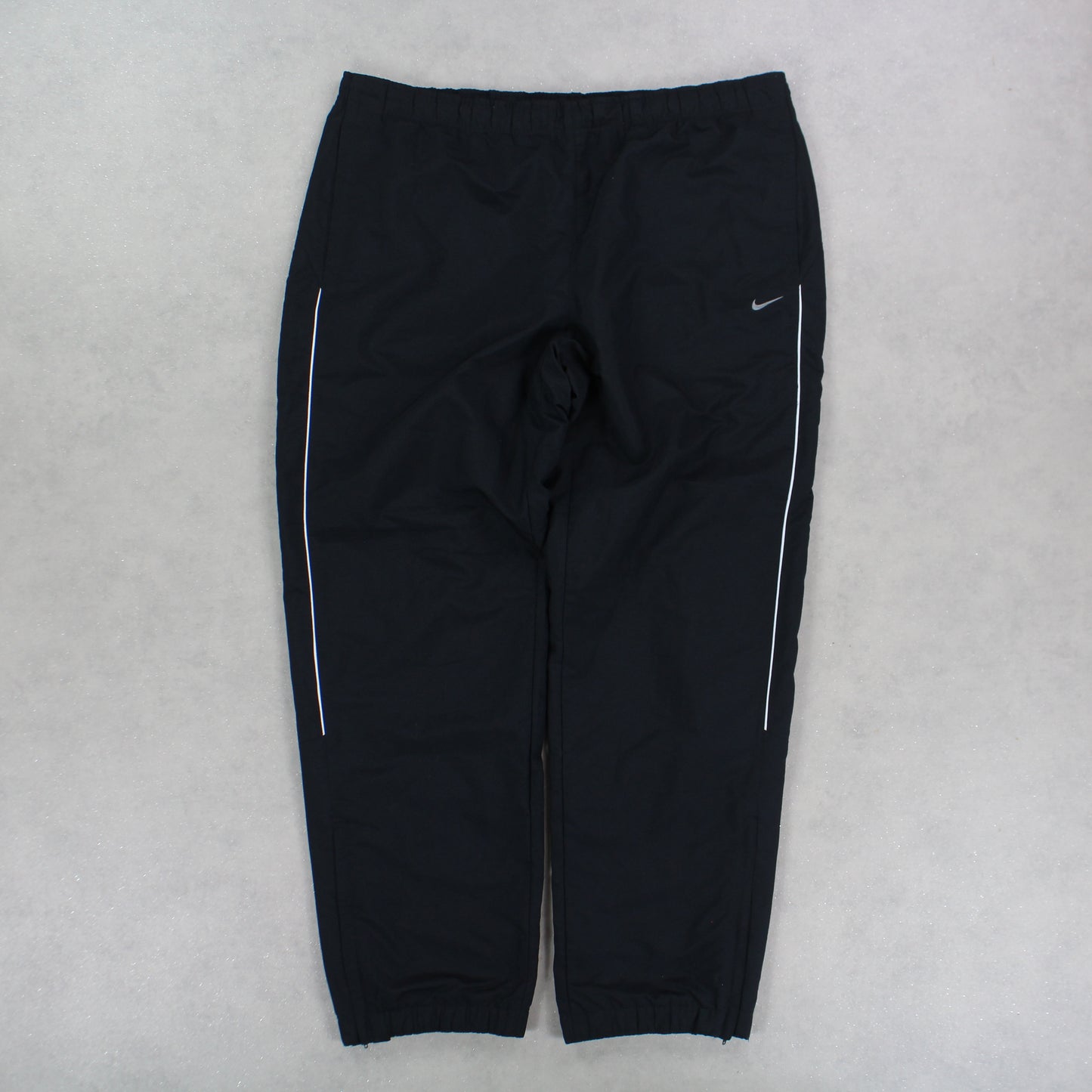 RARE 00s Nike Trackpants Black - (XL)