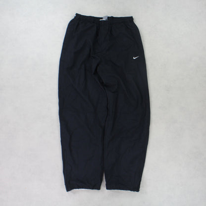 RARE 00s Nike Trackpants Black - (M)