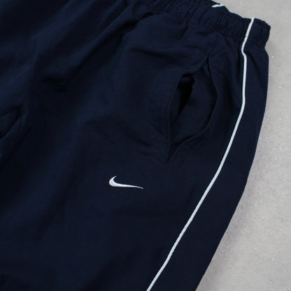 RARE 2000s Nike Trackpants Navy - (S)