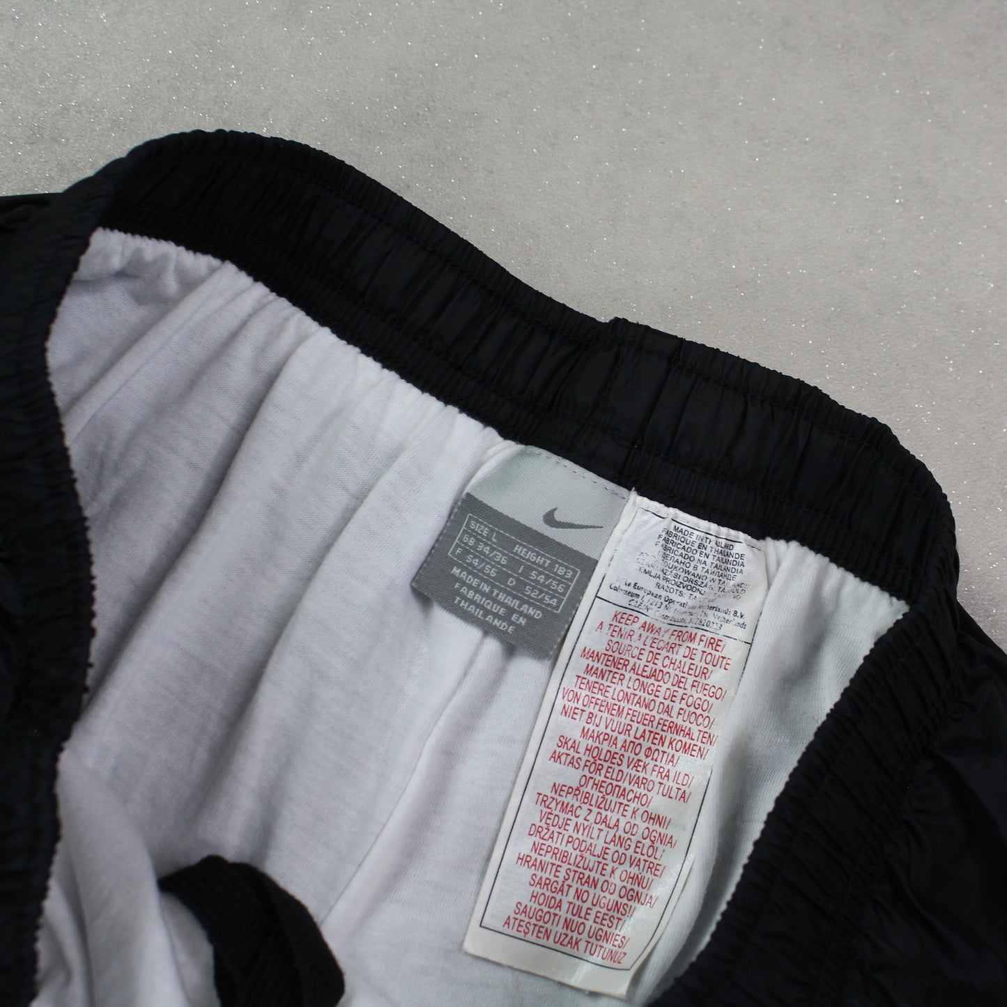 RARE 00s Nike Trackpants Black - (M)