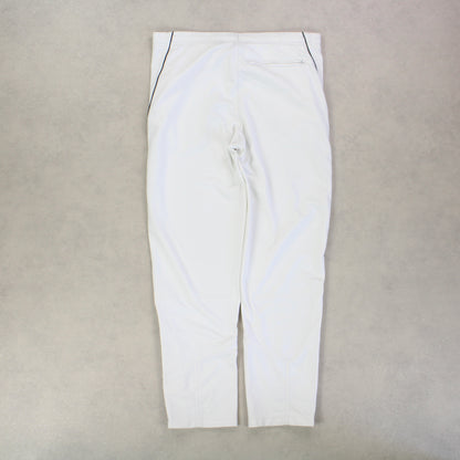 RARE 00s Nike Trackpants White - (M)