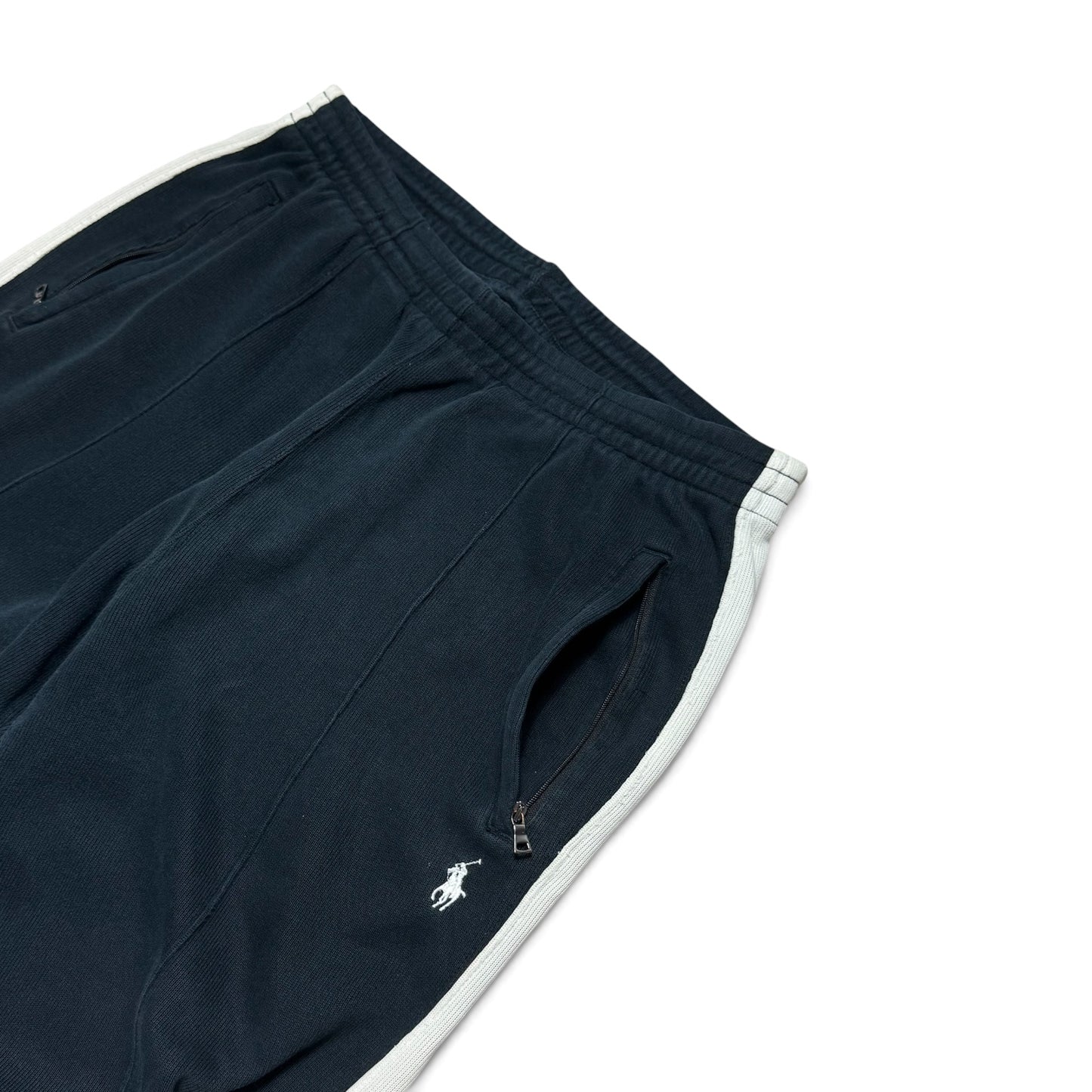SUPER RARE 2000s Polo Ralph Lauren Joggers Black - (S/M)