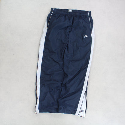 RARE Vintage 00s Nike Trackpants Navy - (M)