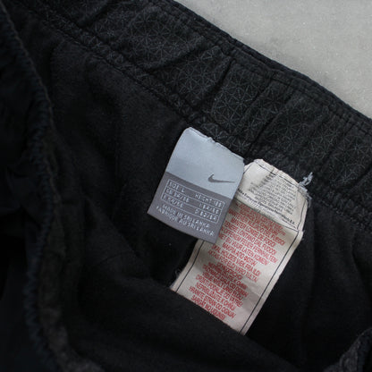 RARE 2000s Nike 72 Trackpants Black - (L)