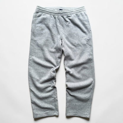 RARE Wide Leg Nike Joggers Grey - (L)