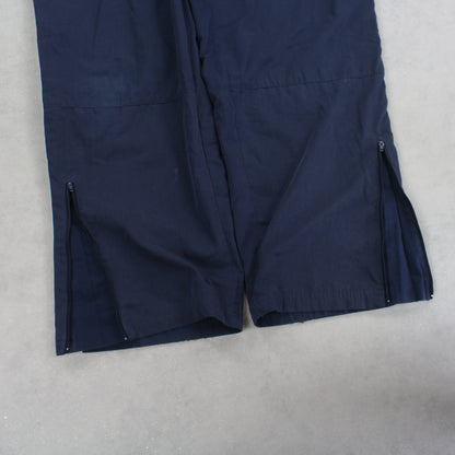 RARE 00s Nike Trackpants Navy - (XL)