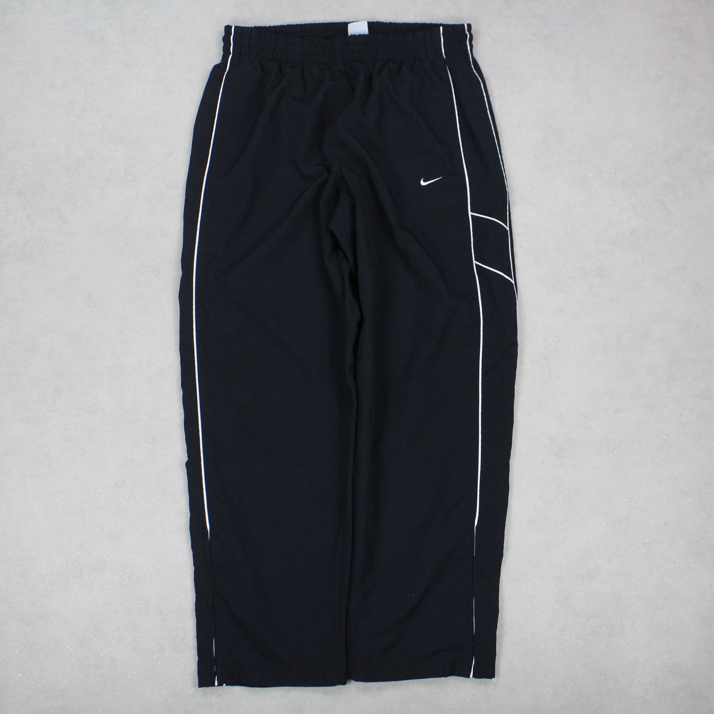 RARE Vintage 00s Nike Trackpants Black - (L)