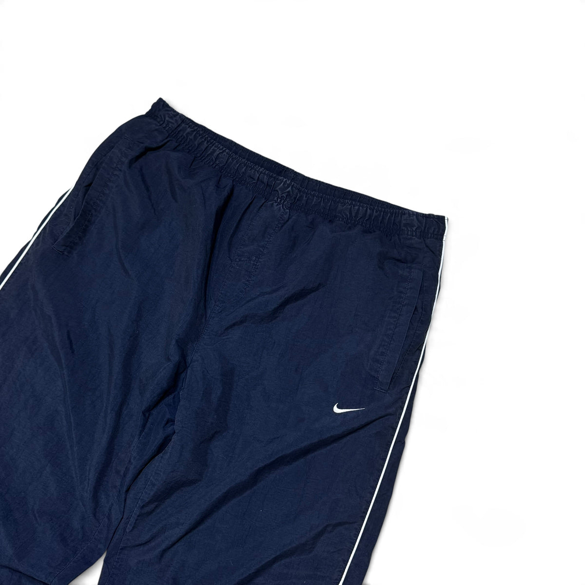 SUPER RARE 2000s Nike Trackpants Navy - (L) | PREMIUM