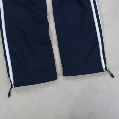 RARE 2000s Baggy Nike Trackpants Navy - (L)